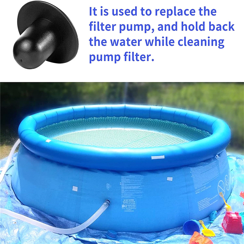1 stücke schwimmbad ablass stopfen pumpe sieb loch stopfen wasser stopper für intex bestway schwimmbad wand stecker ersatz – Detail 10