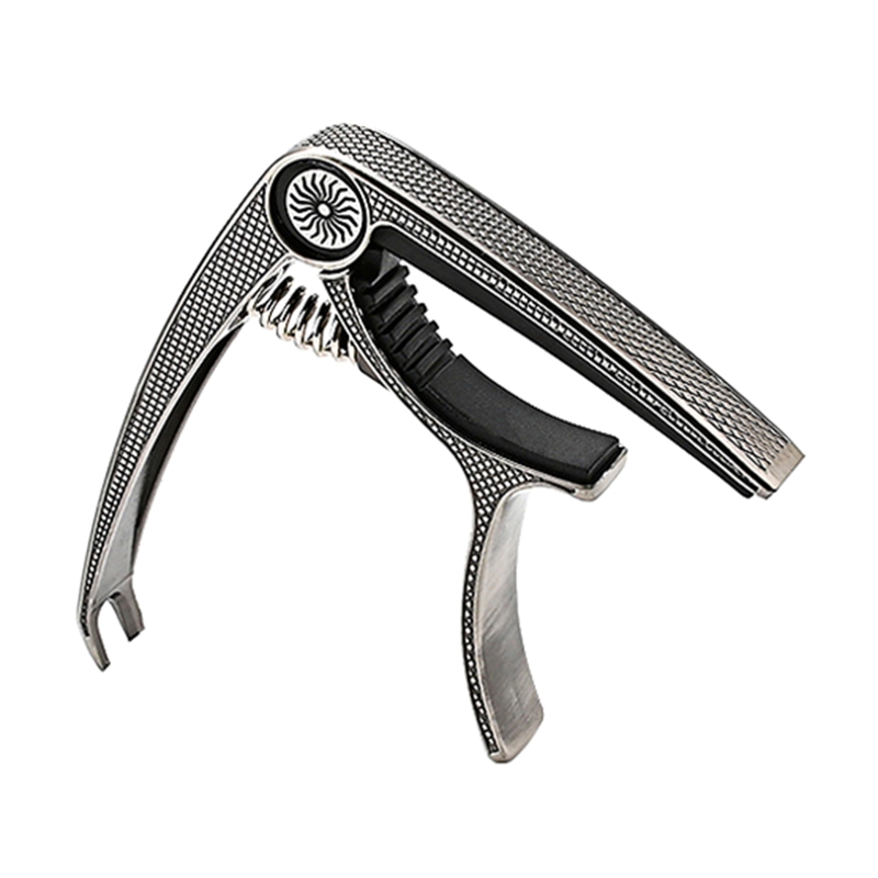Description Picture 3 of item448D Guitar Capo Zinc Alloy Guitar Tunings Tone Clip for 6 Strings Acoustic Electric Ukulele Banjo Mandolin Bass Instruments