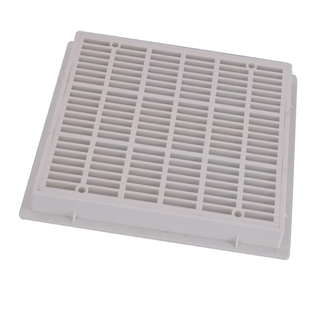 White Main Drain Suction Cover Plate Anti for Inground Pools