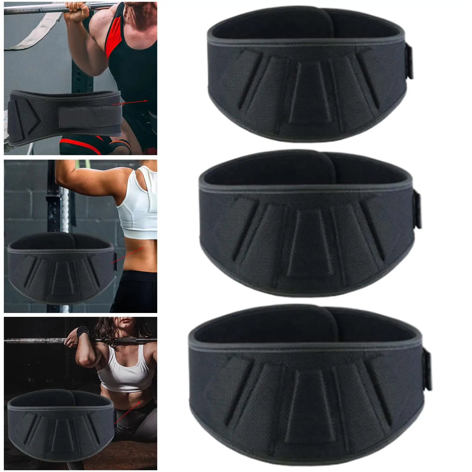 Weight Lifting Belt Deadlifts Pull up Powerlifting Squats Fitness Cross Training