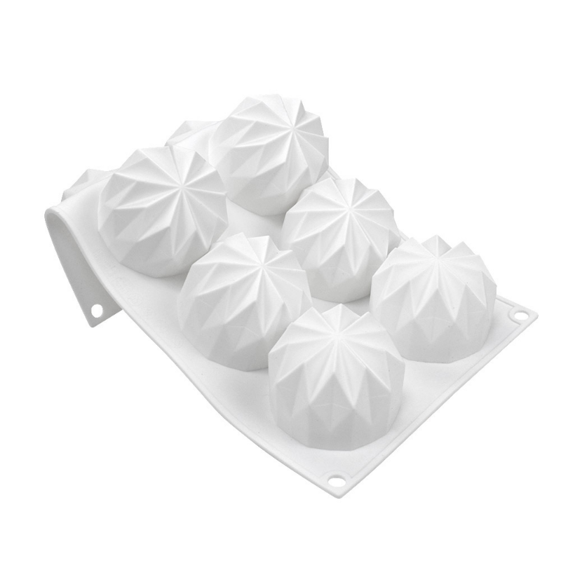 Diamant Muffin Silikon Getriebe Form DIY Cupcake Cookies Fondant Backform Antihaft Pudding Gedämpft Kuchen Werkzeug Gebäck Donuts Form – Detail 7