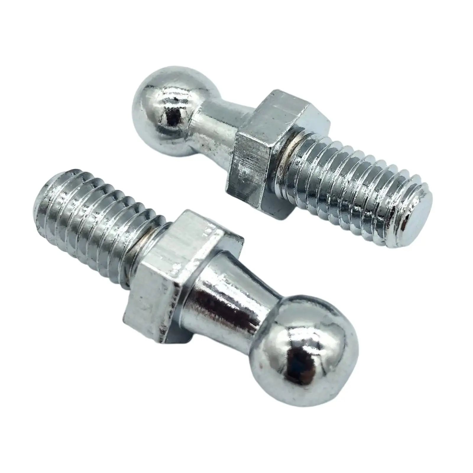 2x Ball Stud Pin Bolt ,Replaces Easy to Install Accessory, Gas Strut End Fittings, 10mm Durable M8 M6 Universal