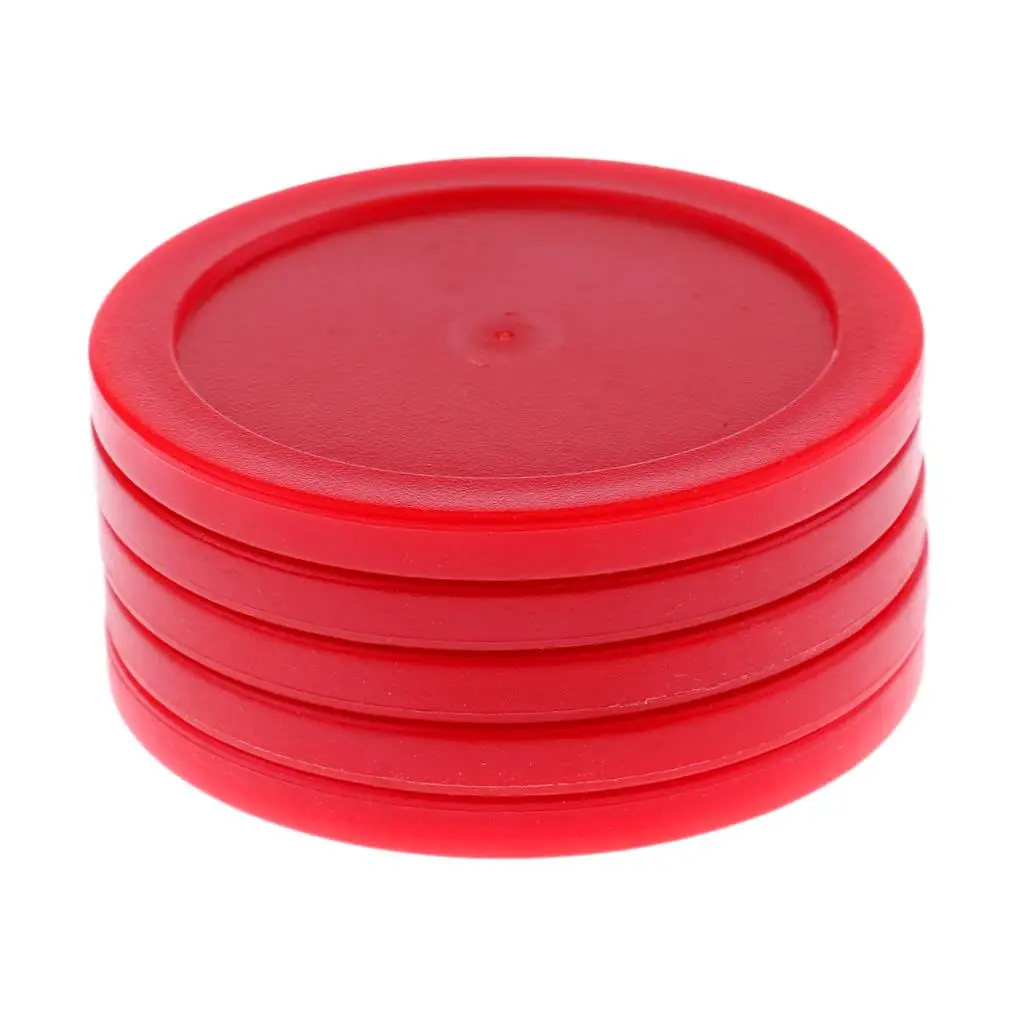 5 Pieces Pucks Big Size Table Replacement Puck for Home Adult (62mm) - Choose of Colors