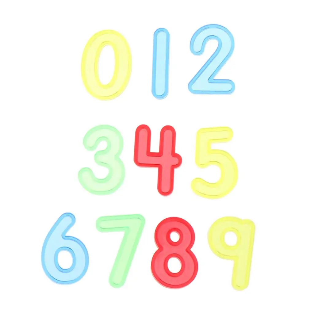 Transparent  Numbers 0-9 Mathematics Early Education Baby Gifts
