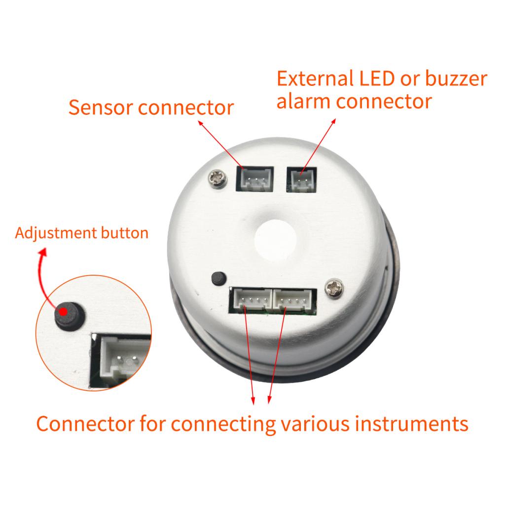 12V Car 300KPa Turbocharger for Sensor 64 Color Backlight Pointer Display