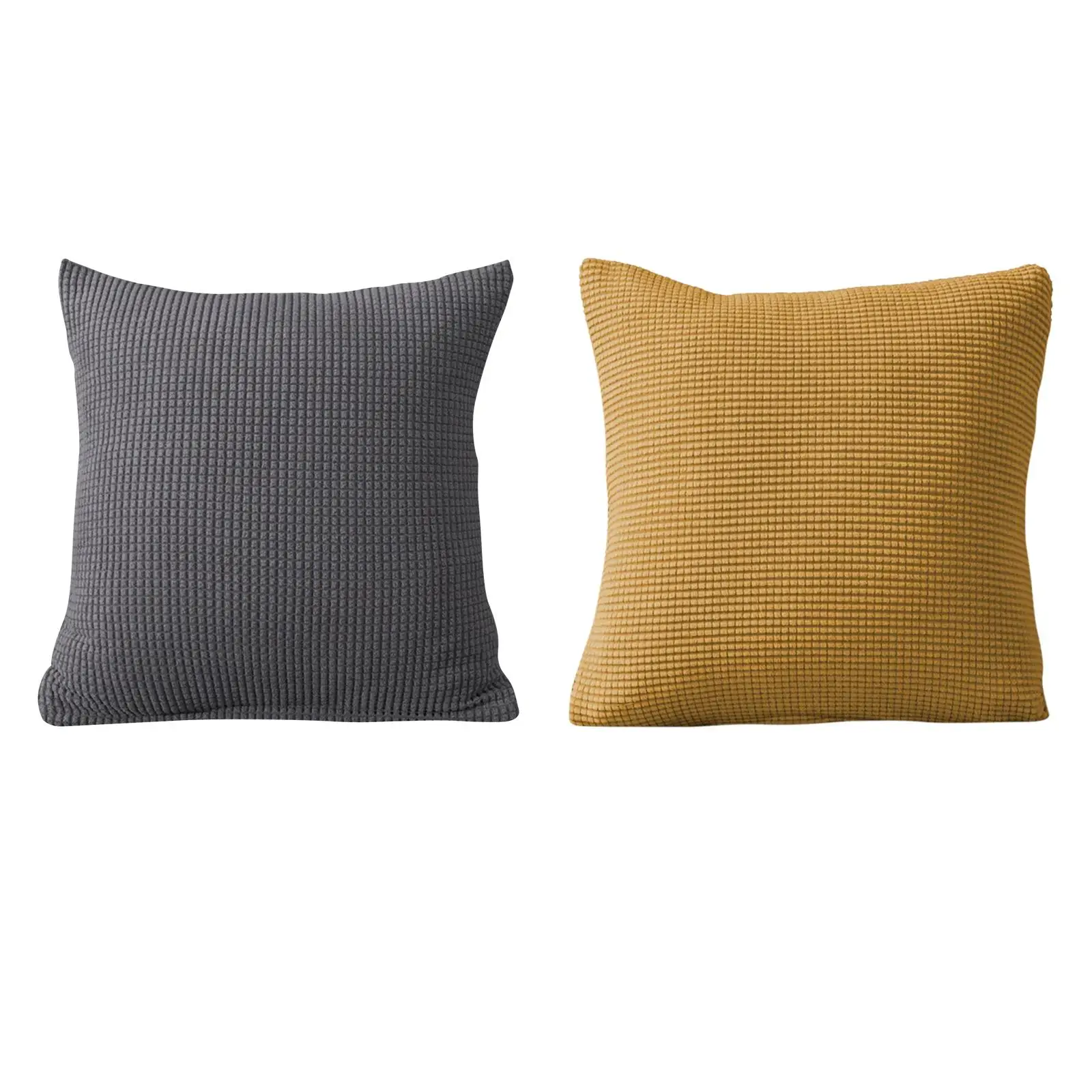 Throw Pillow Case Sofa Pillowcase Comfortable Decorative Solid Color for Car