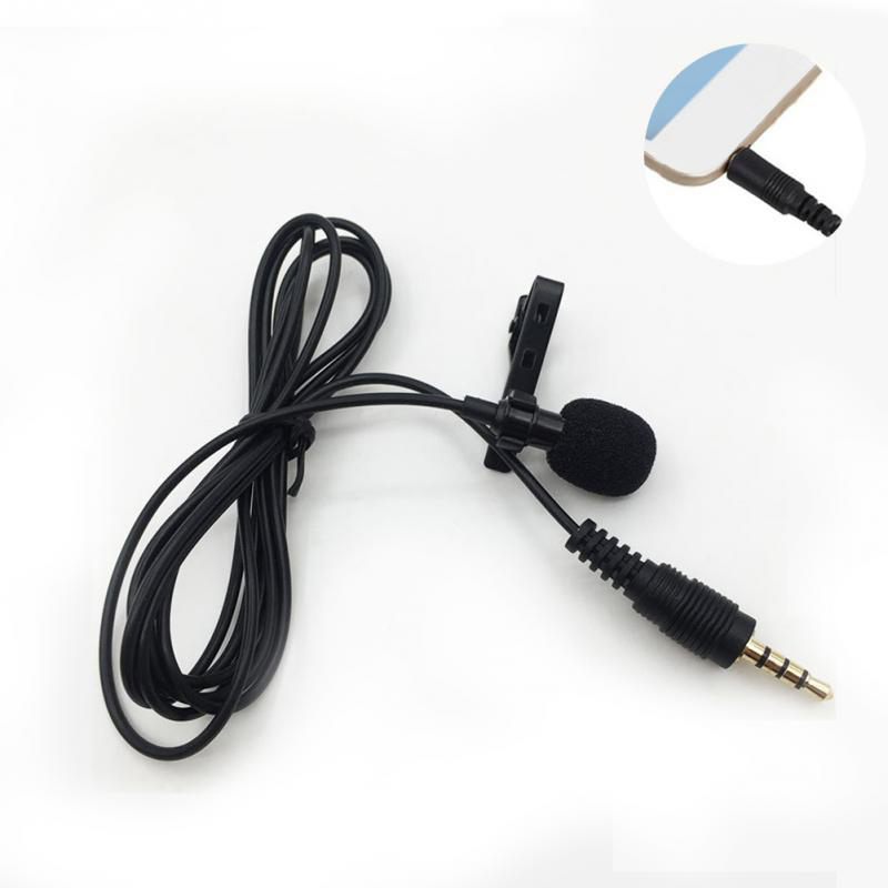 Title 3, Microfono lavalier portatile con clip mini jack...