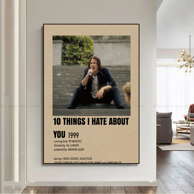 10 Things I Hate About You Minimalist Poster