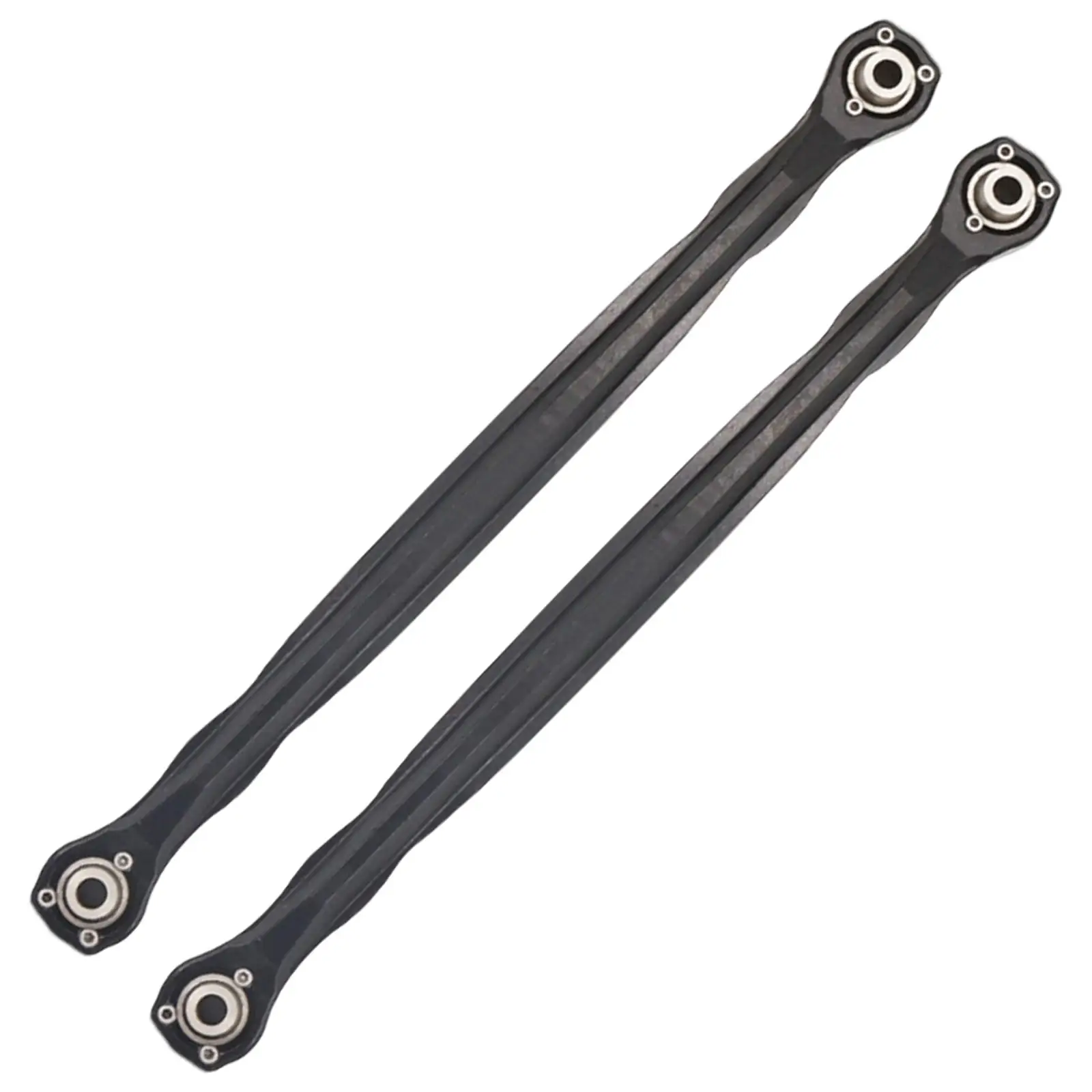 2 Pieces Servo Steering Linkage Tie Rod 1/5 for X-Maxx 6S 8S RC Car Car Model Lovers