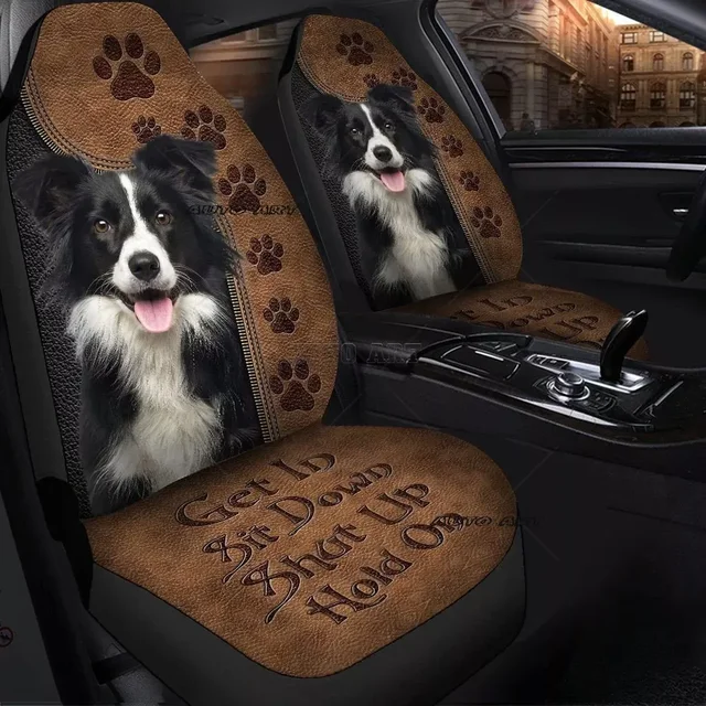 Border Collie, Car Seat Covers, Car Accessories, Gift for Her, Custom Seat Covers, Custom offers Made, Car Decor, Auto Seat Cover, Love Seat, Seats