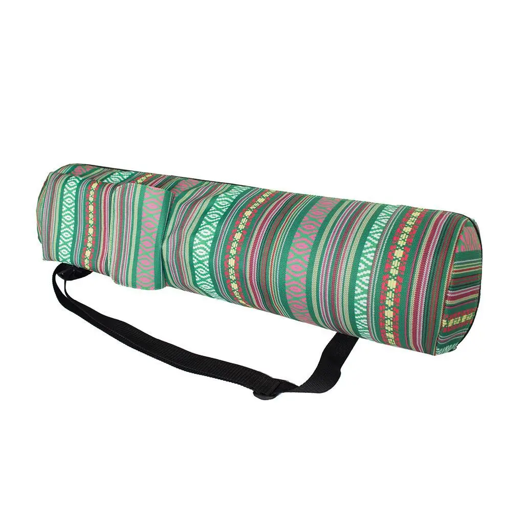 per Exercise Yoga Mat  Multi-Functional Storage Pocket for Sports  Adjustable Shoulder Strap - Easy to Carry