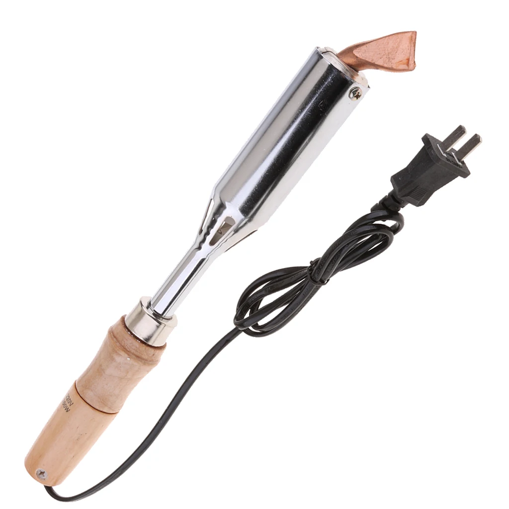 300W steel electric soldering iron with comfortable grip, corrosion-resistant,