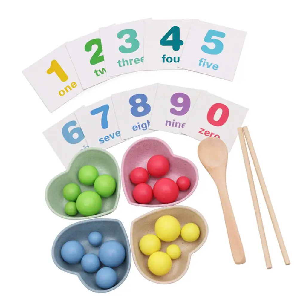 Children Practice Chopstick Spoon Training Educational Learning 