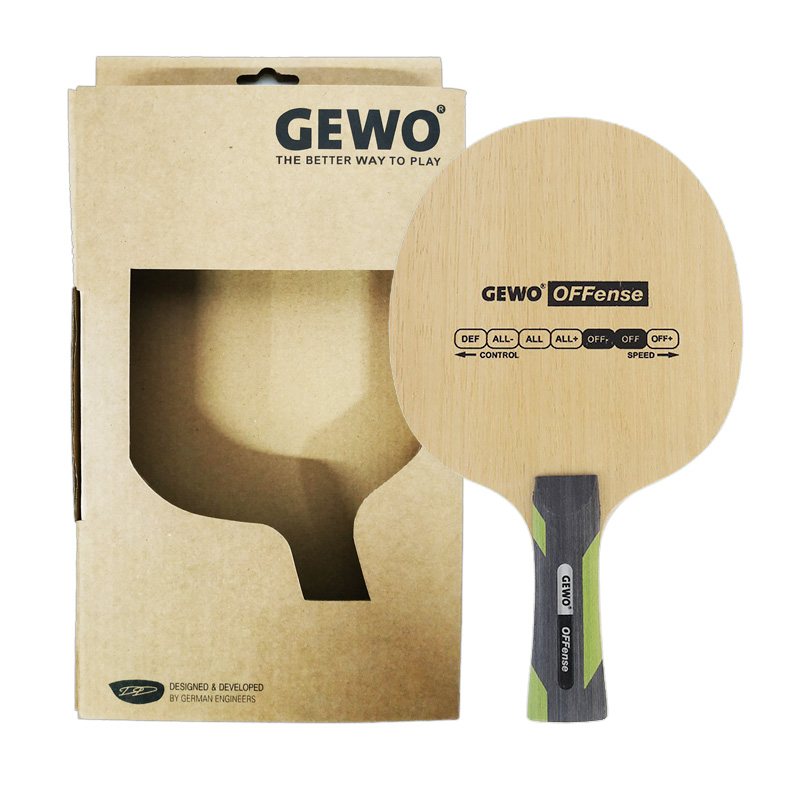 Description Picture 2 of itemOriginal GEWO POWER OFFENSE Table Tennis Blade Racket 5 Ply Wood Loop Offensive Spin Attack Ping Pong Bat Paddle