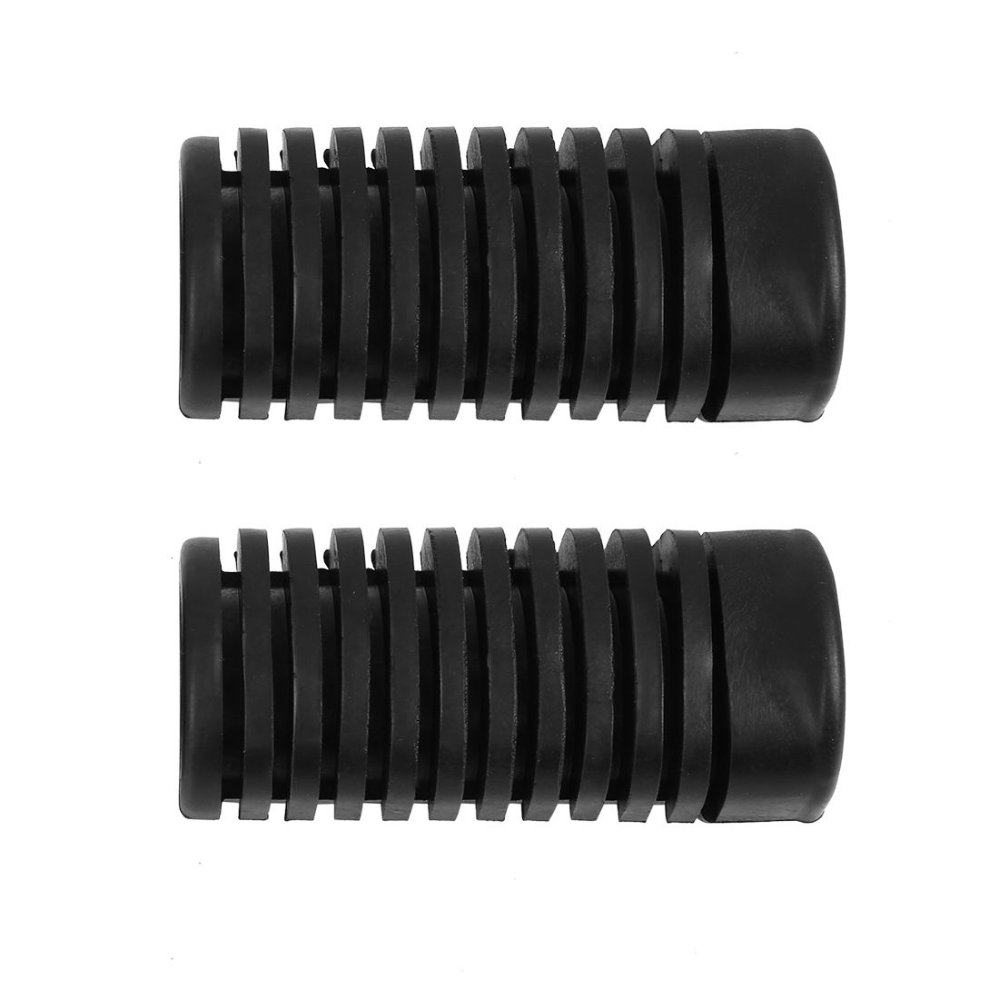 Motoforti Motorrad Fußrasten Platte Fußpedal Abdeckung Fußstütze Pad für Honda CG 125 für JH 70 für Suzuki GS 125 für Honda WY 125 – Detail 4
