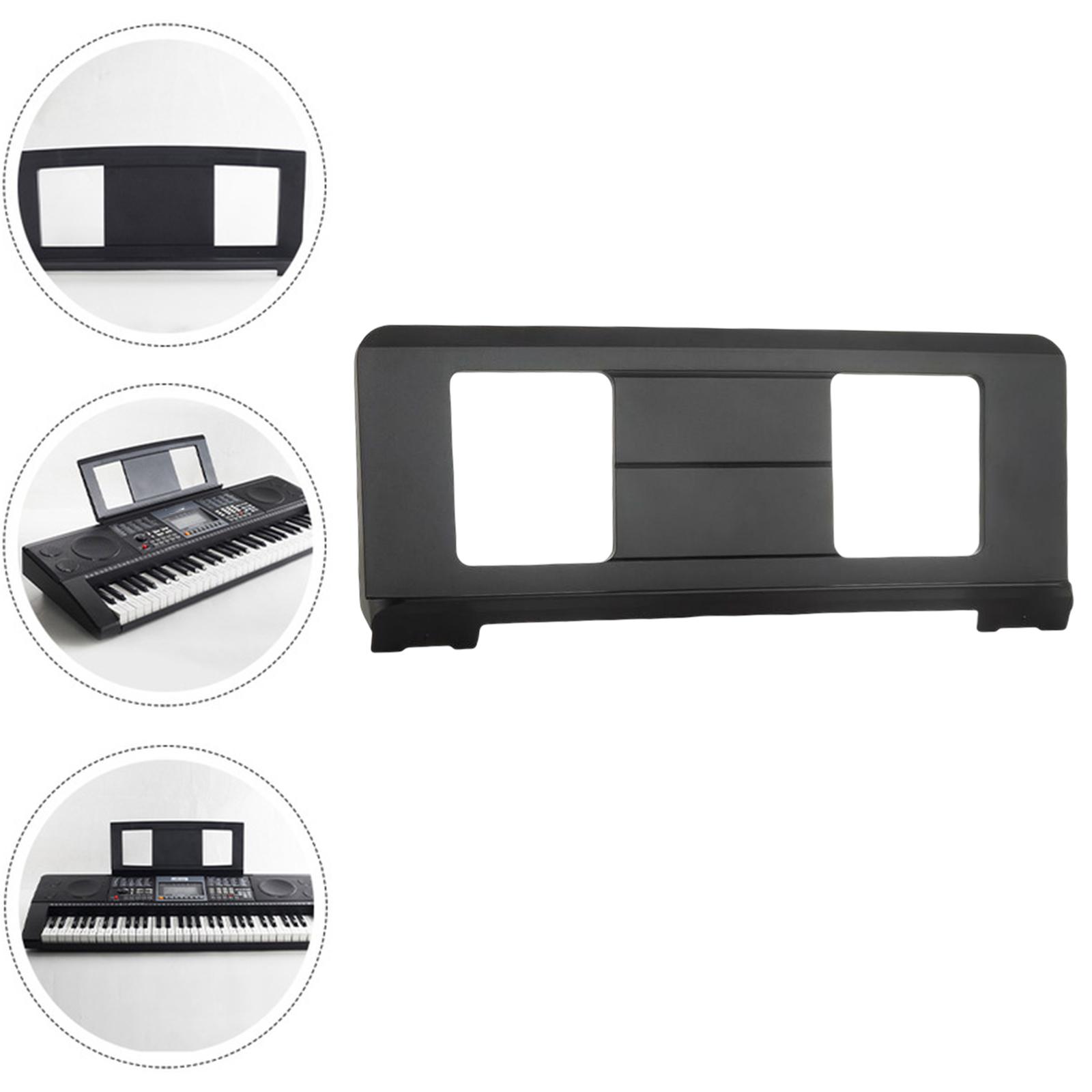 Sheet Music Stand 49.5*21cm 1x Support Music Stand for Piano Stage Most Music Keyboard