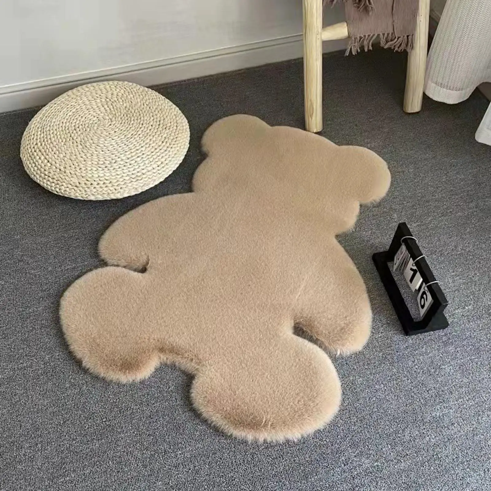 Cute Area Rug Easy Clean Carpet Bedroom Rug Doormat for Living Room Kitchen Porch Entrance Decor