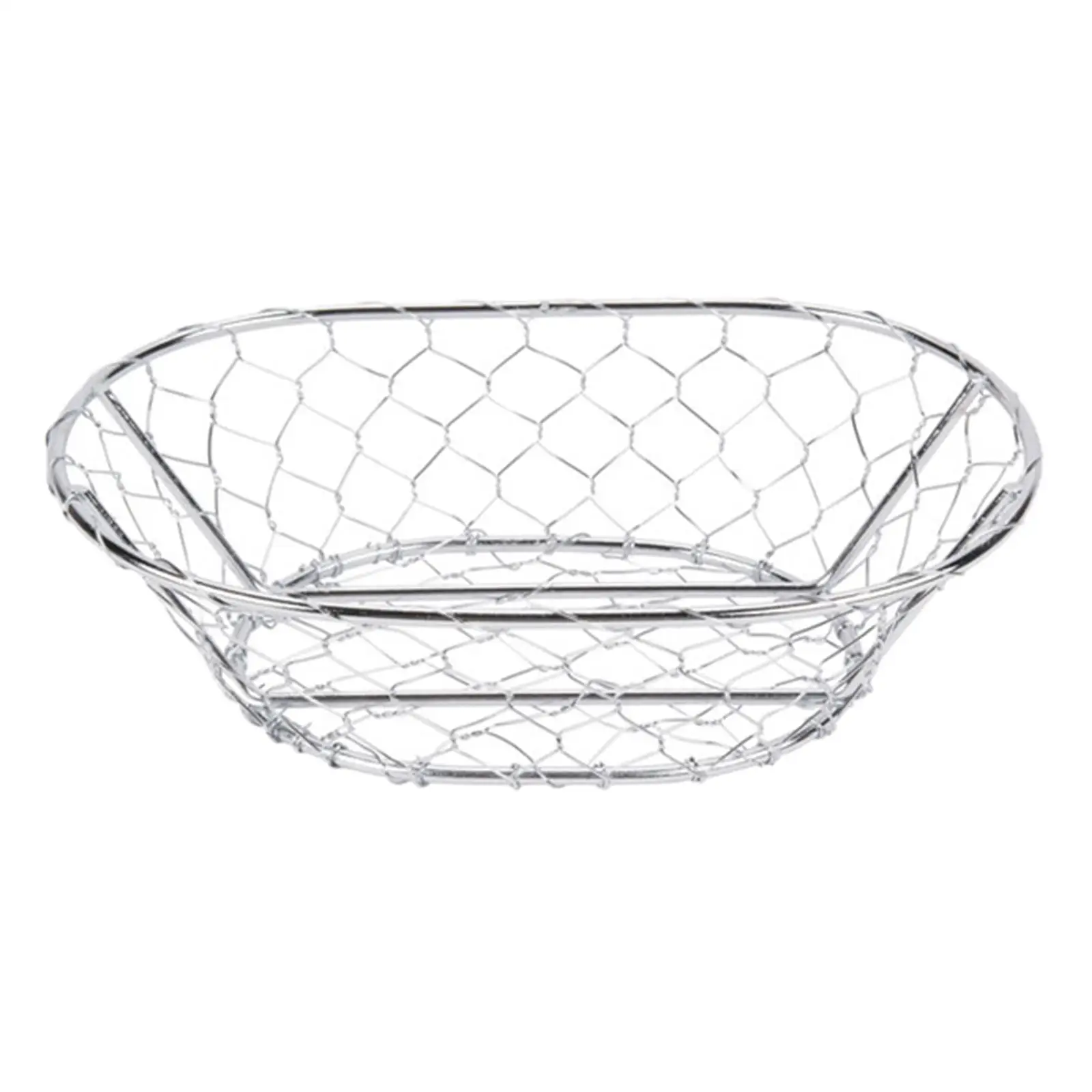 Iron Wire Basket Wire Iron Fruit Bowl Storage Stand Vegetable Bowl Holder Rack Vegetable Plate Holder Container Egg Basket