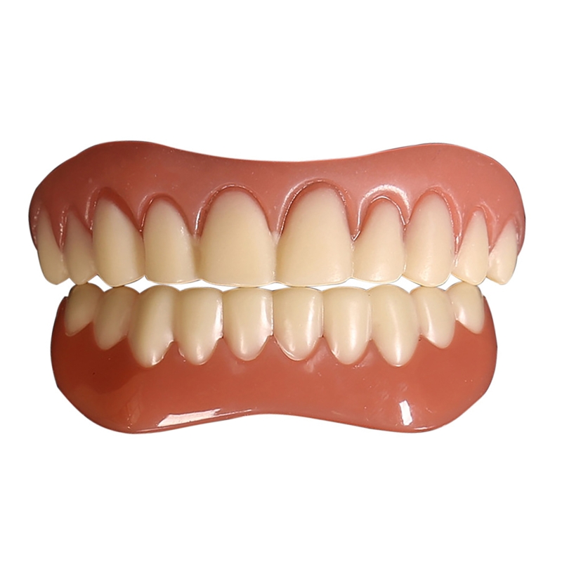 Best of False Teeth Silicone Upper Lower Veneers Perfect Laugh Veneers Dentures Paste Reviews & Tips