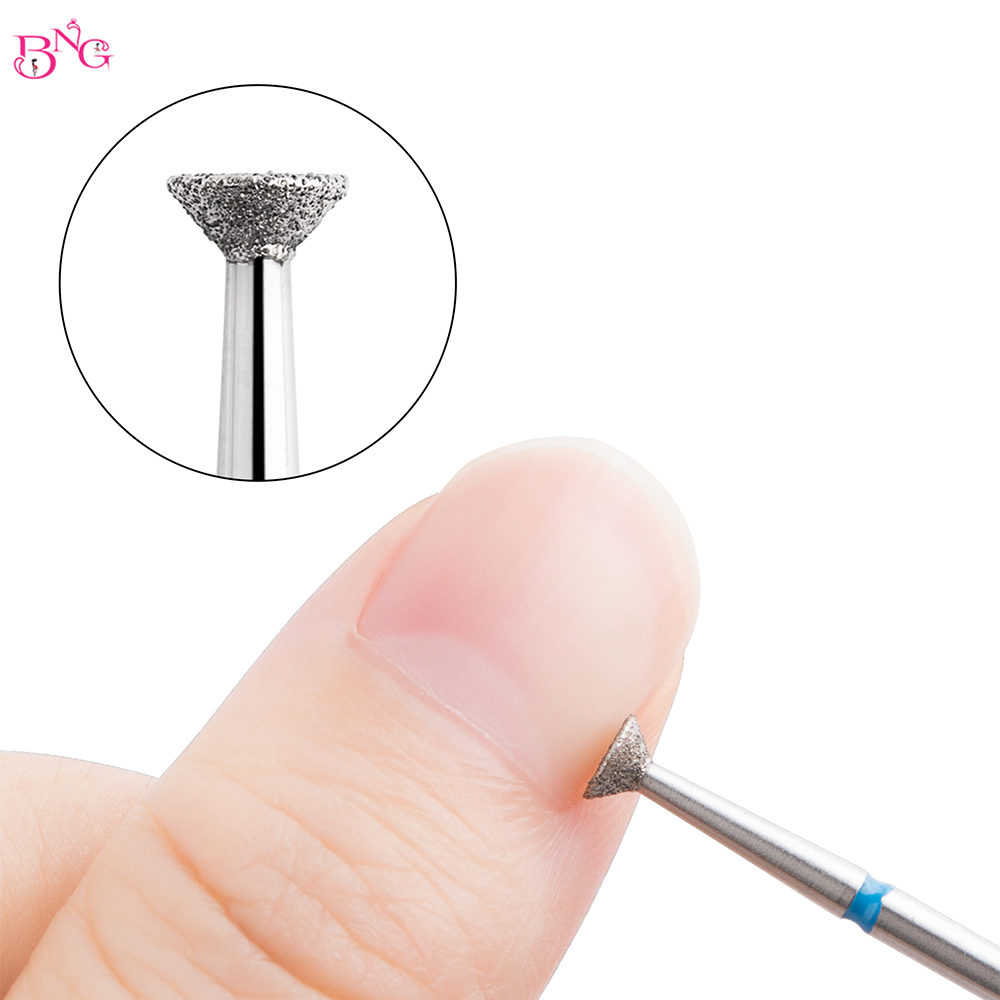 Best of Diamond Nail Drill Bits Cuticle Clean Cutters For Manicure Gel Overflow Removal Rotary Burrs Electric Nail Bit For Pedicure Tool Reviews & Tips