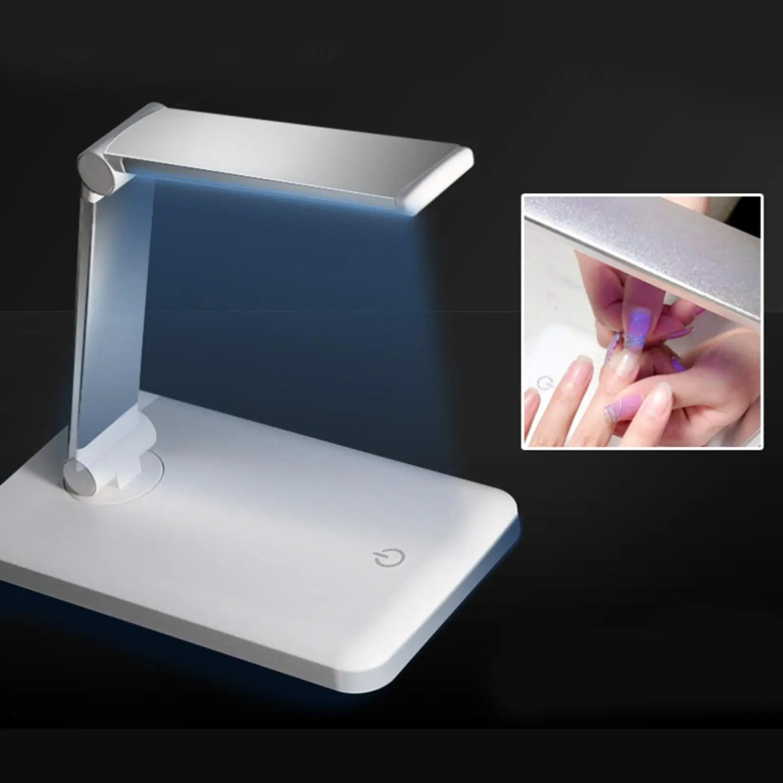 Portable LED Nail Lamp Light Curing Dryer Gel Polish Light for Nail Art Tools Salon