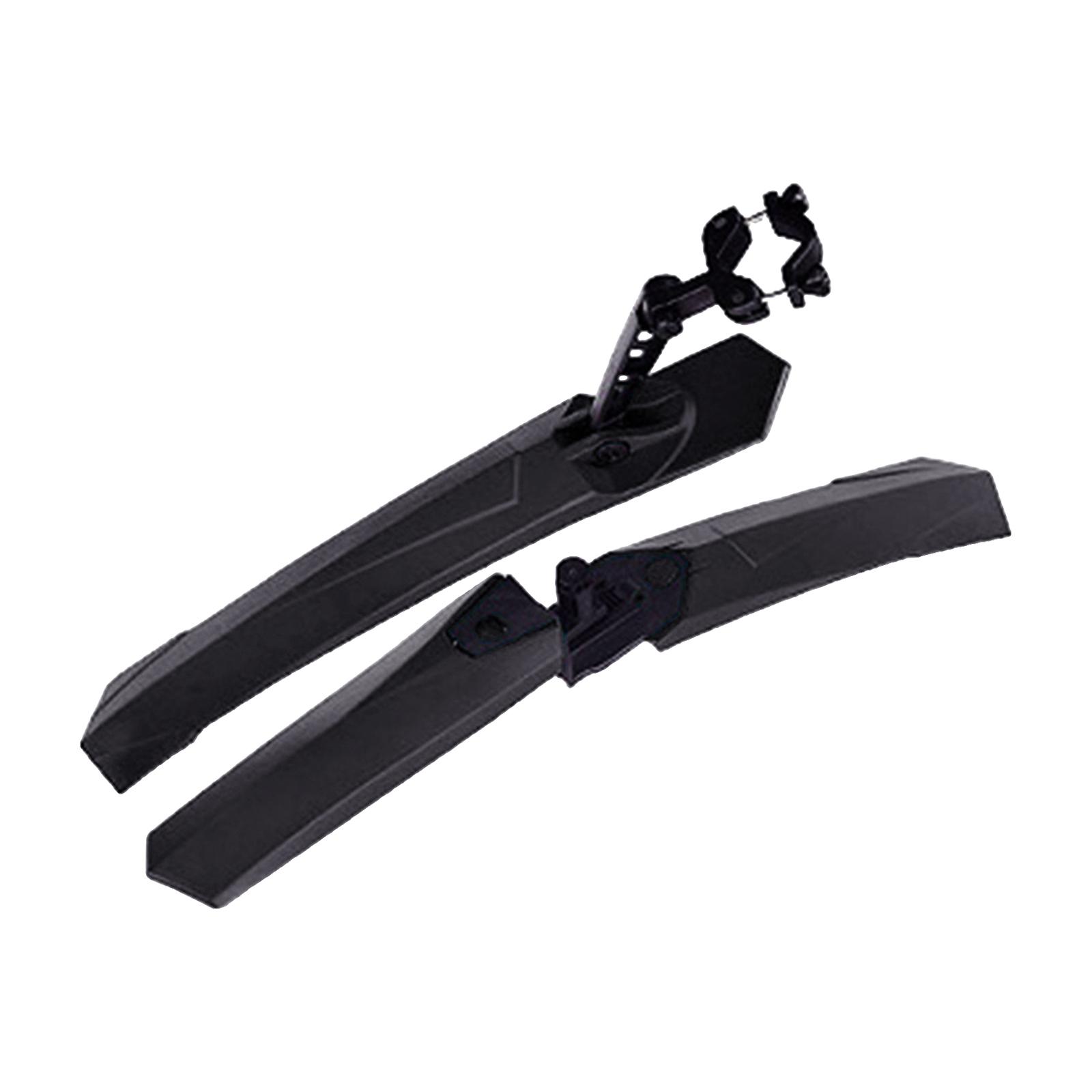 Bike Mudguard Front and Rear Set Widen Lengthen Easy Installation Adjustable Bike Fender Mudflap for Travel Cycling Road Bike