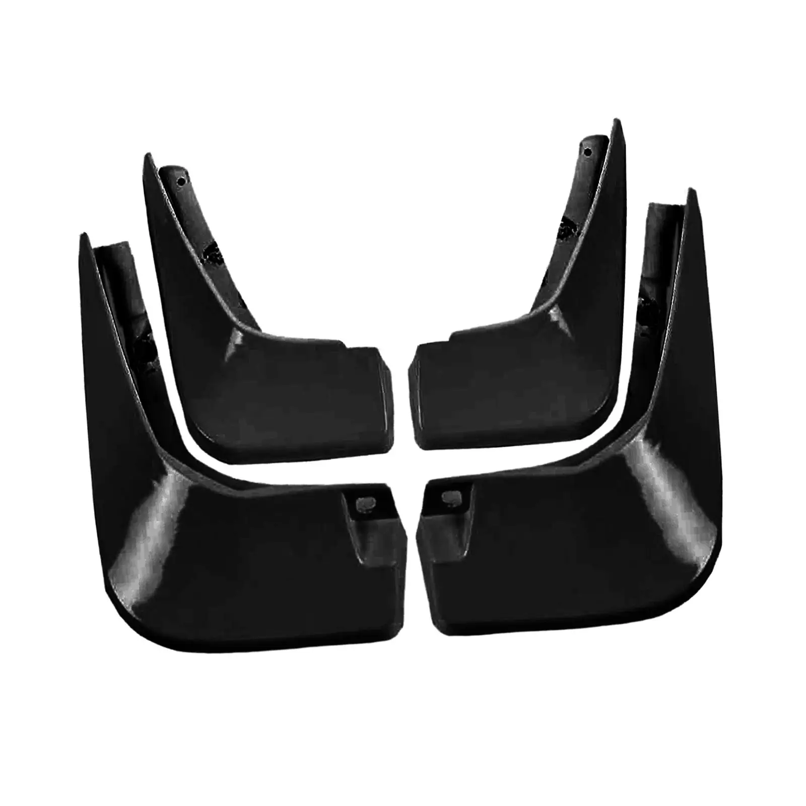 4x Sturdy Mudguards Mudflaps Fender Car Heat Resistant for Byd Yuan Plus 2022 Accessory Direct Replaces Assembly Parts