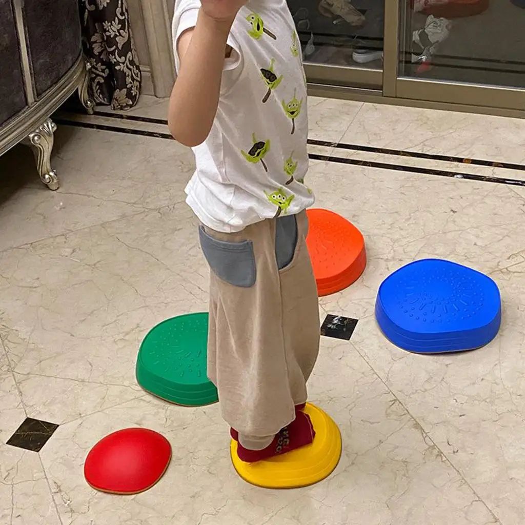 Promotes Coordination And Stability Stepping Rocks Non Toy for Kids