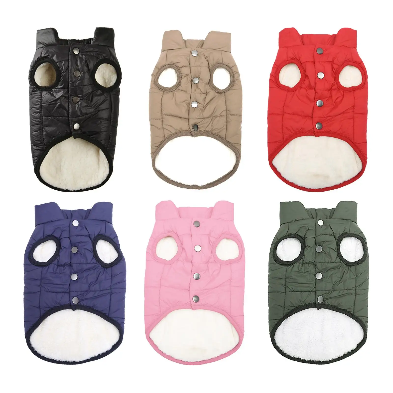 Dog Coats Warm Dog Clothes Dog Jacket Lightweight Pet Supplies Pet Dog Vest for Small Medium and Large Dogs Outdoor Activity