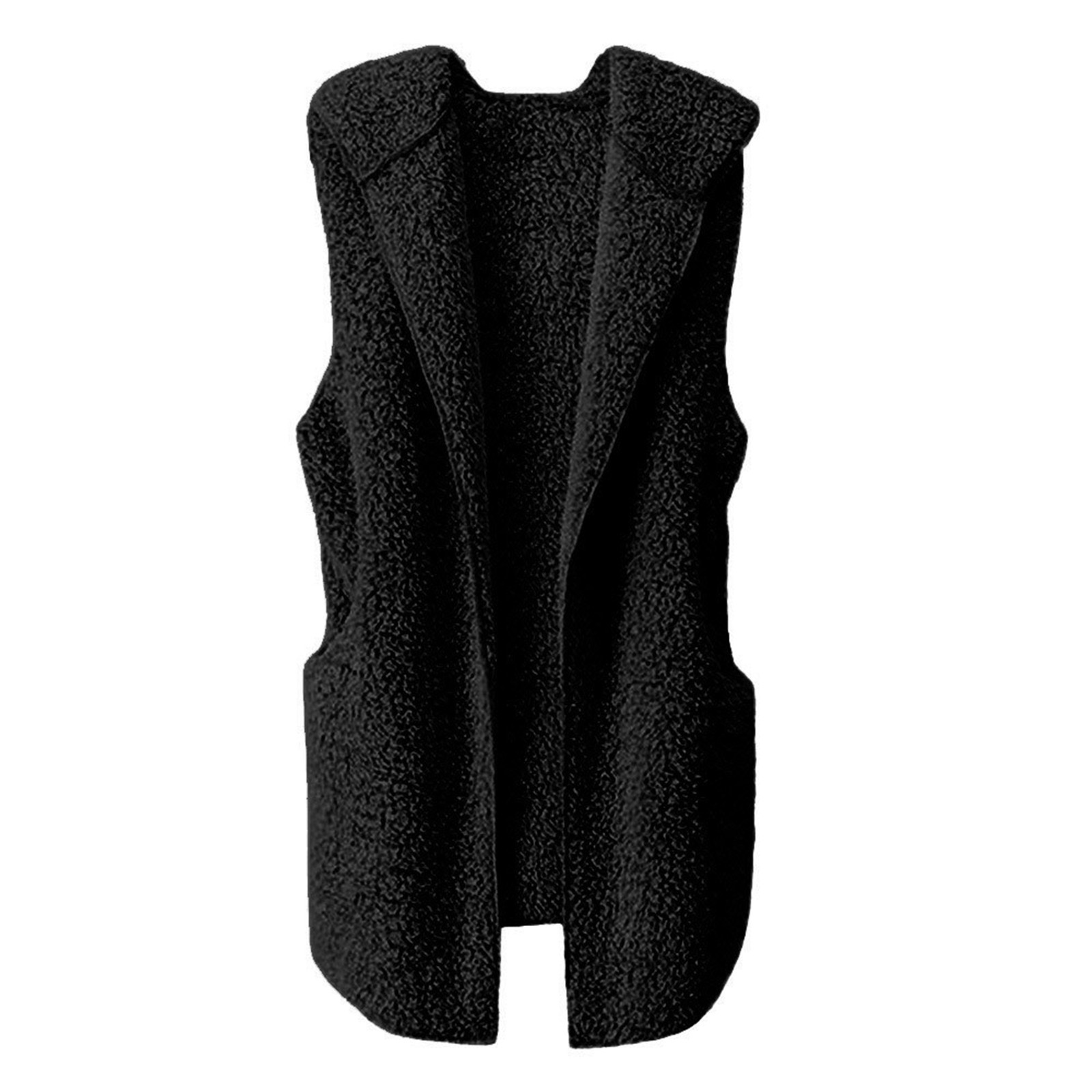 feminino de pelúcia sem mangas colete outono inverno feminino colete térmico quente velo coletes senhoras sem mangas jaqueta gilet