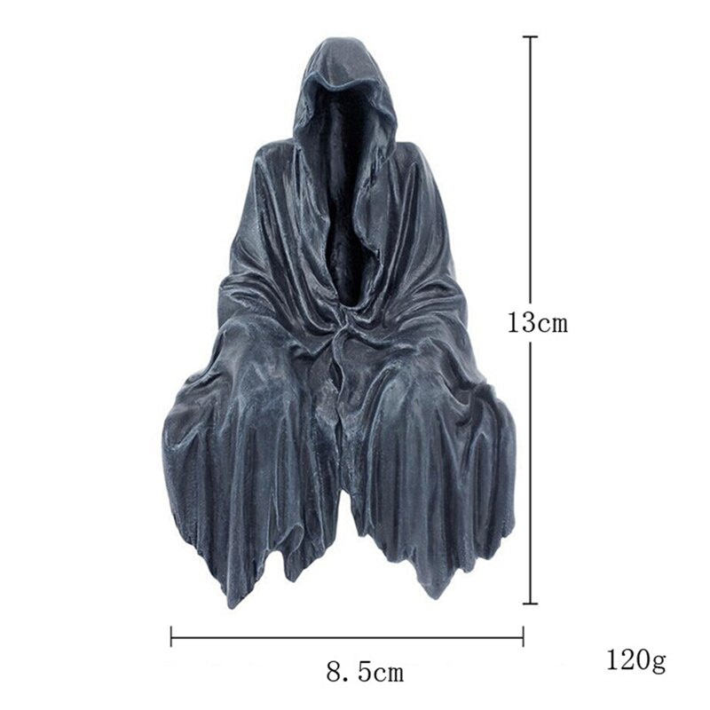 Robe, Noturno, Desktop Figurine Ornamentos, Horror Fantasma Escultura Decorações