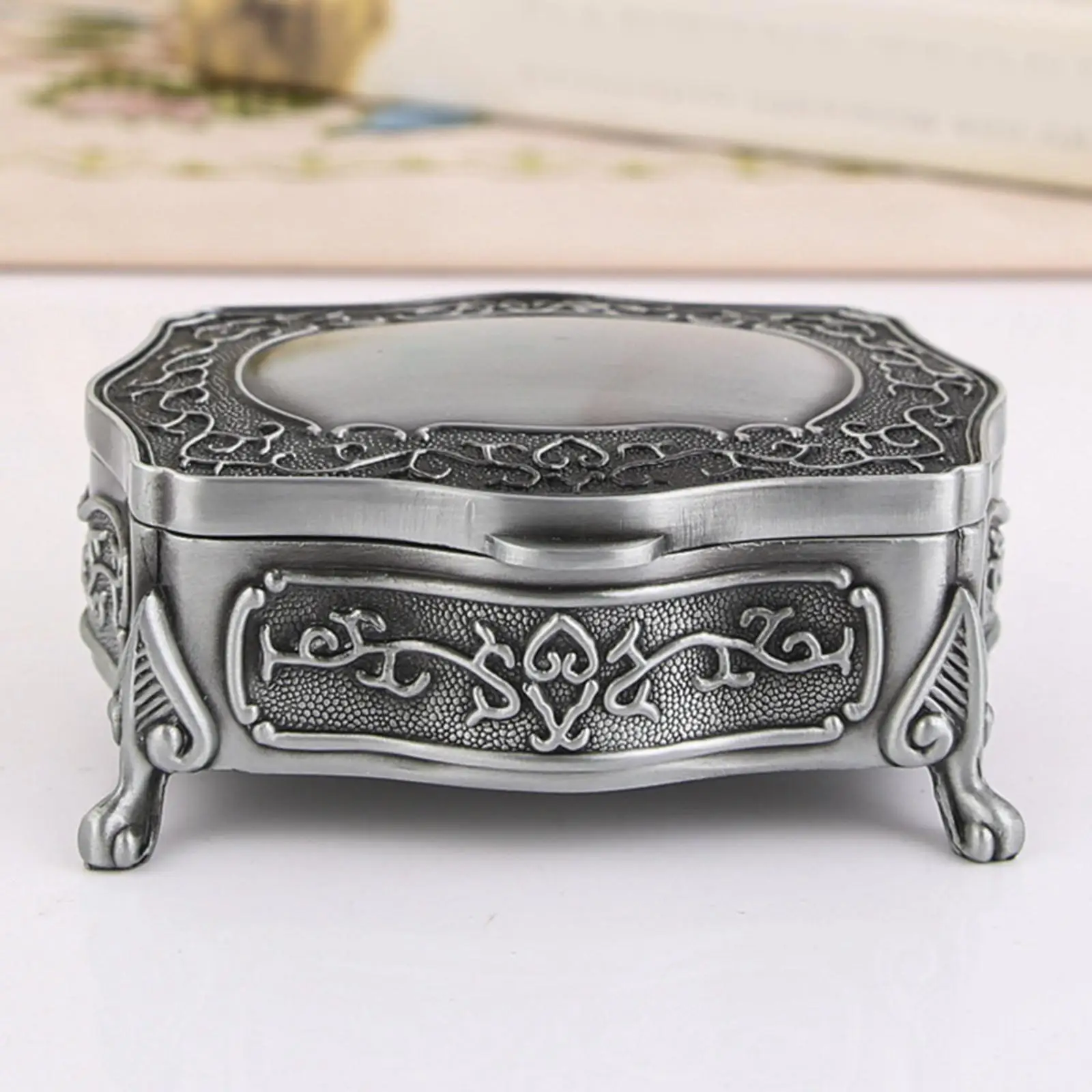 Jewelry Box Jewelry Organizer Holder Mini Ring Box Storage Case Trinket Storage Box for Rings Bracelet Earring Necklace Charm