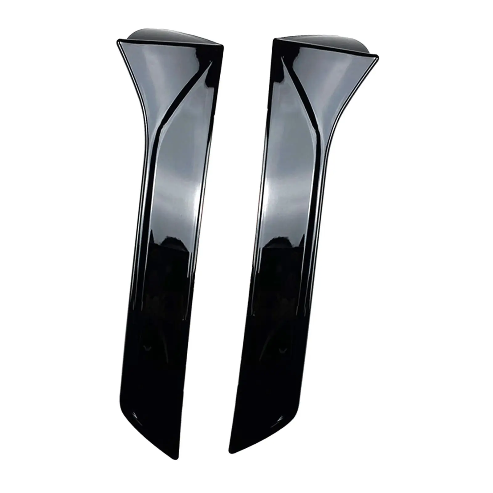 2x Car Window Spoiler Exterior Decoration Accessories Tail Flap Auto Rear Roof Vertical Splitter Cover for Seat Leon 5F FR