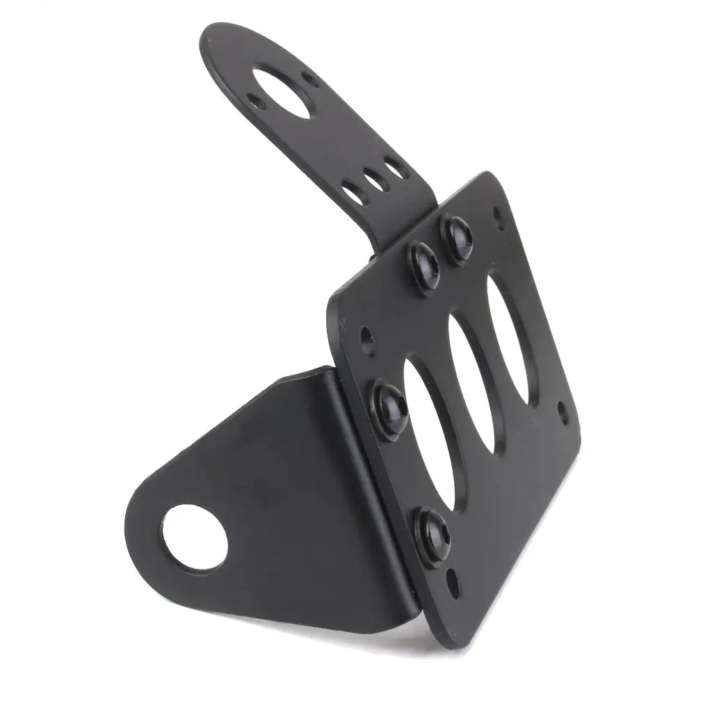 Metal Rear Tail Brake Light Plate Bracket  For  Chopper