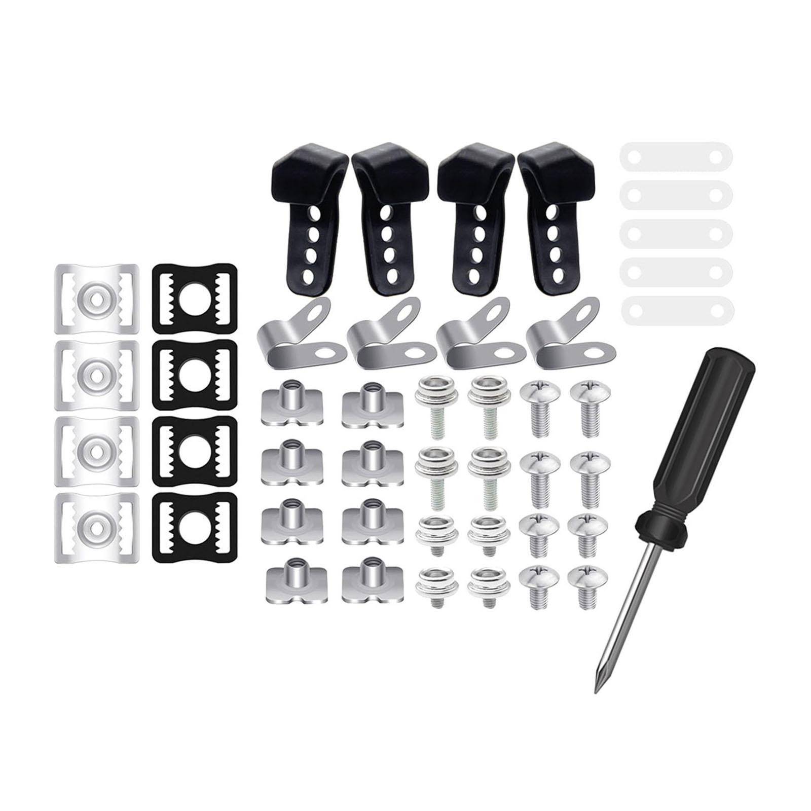 Hockey Visor Hardware Screws Washers Nuts Spare Parts Ice Hockey Visor Kit Helmet Screws Fixings Repair Kit Back up Hardwares