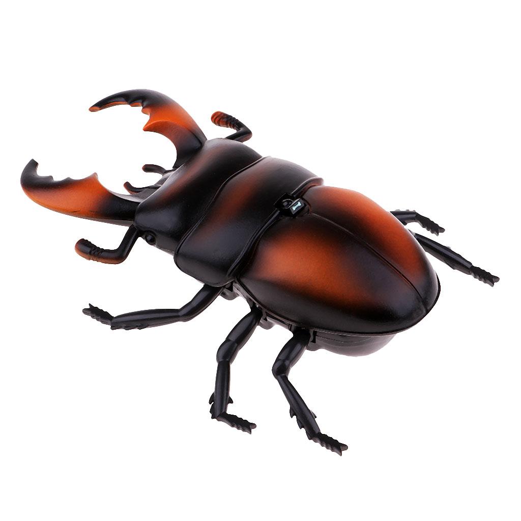 Realistic Hallowmas Infrared RC Remote Control Beetles Scary Kids Toy Prank