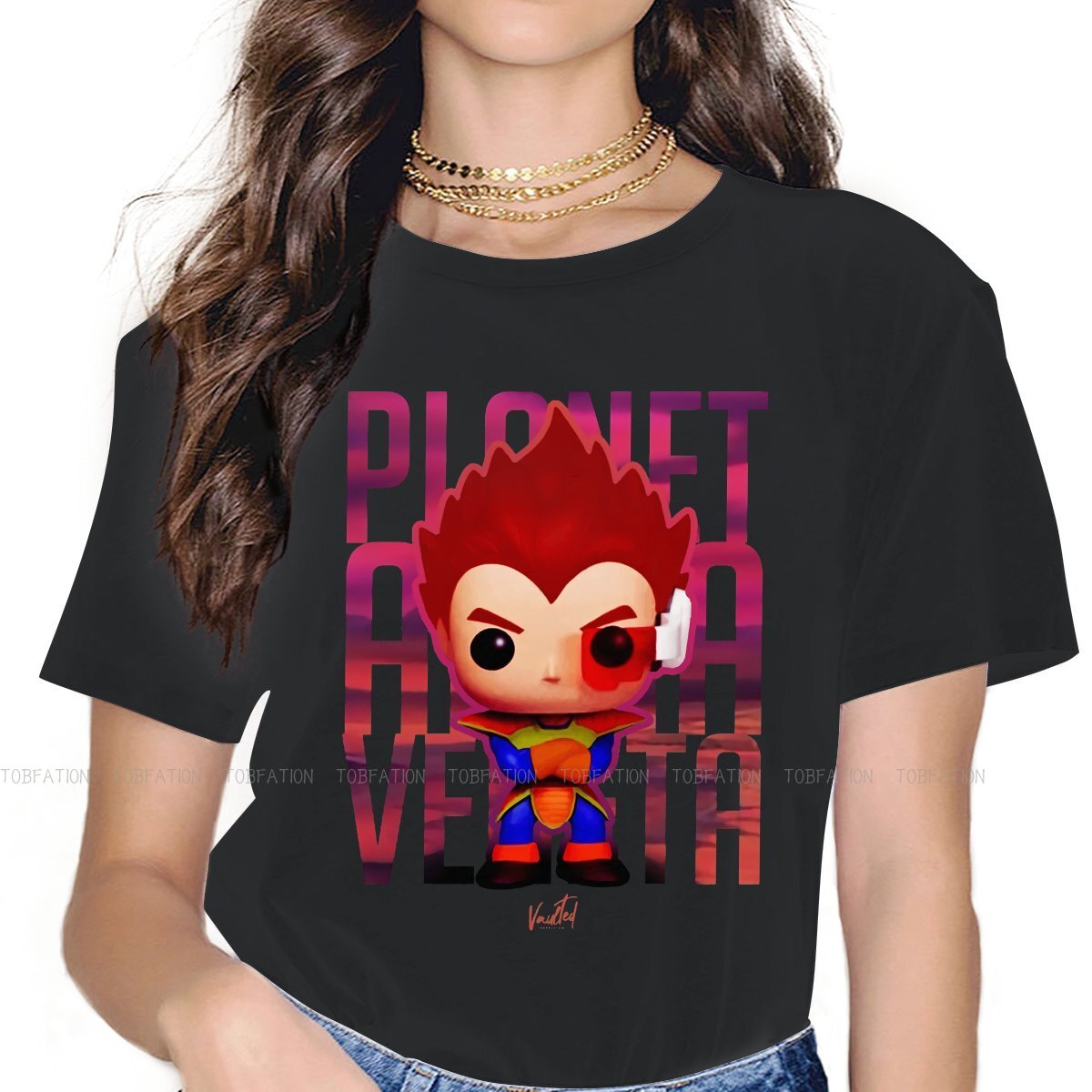 Shirt Funko Pop Ladies Tees Kawaii 