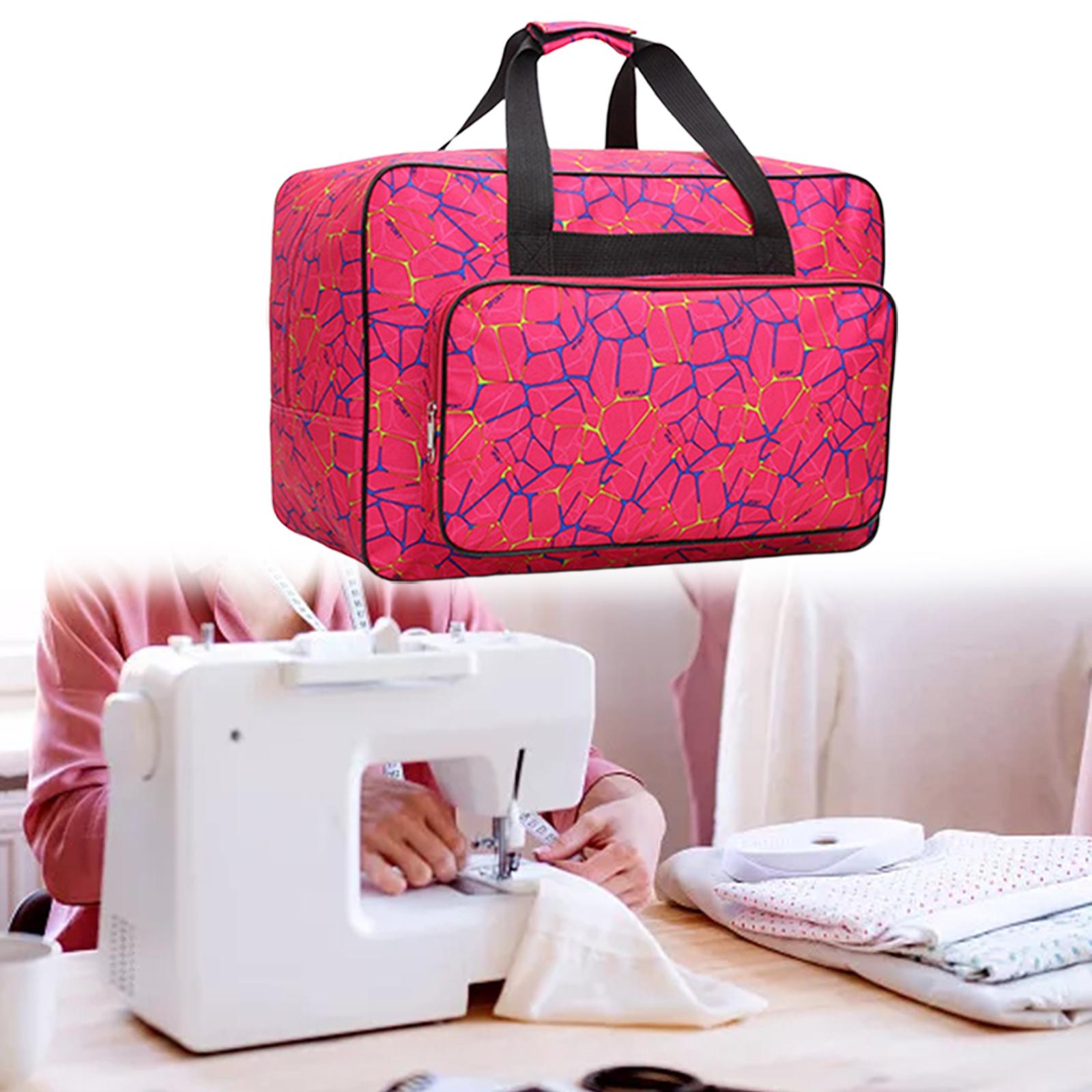 Multifunctional Unisex Sewing Machine Bag Large Capacity Sewing Tools Travel Portable Storage Bags Hand Bags Needlework Handbag