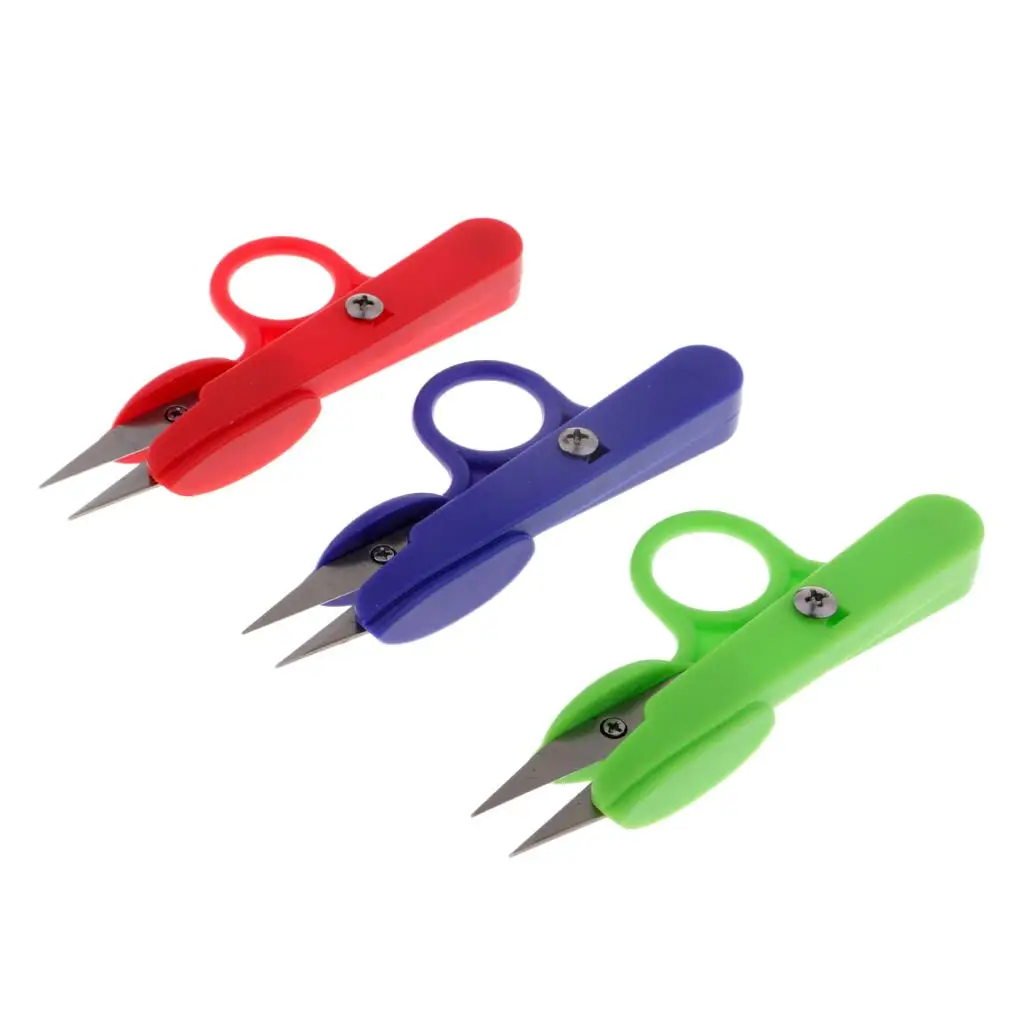 3Pcs Small Steel Sewing Snips DIY Embroidery Thread Cutter Nipper