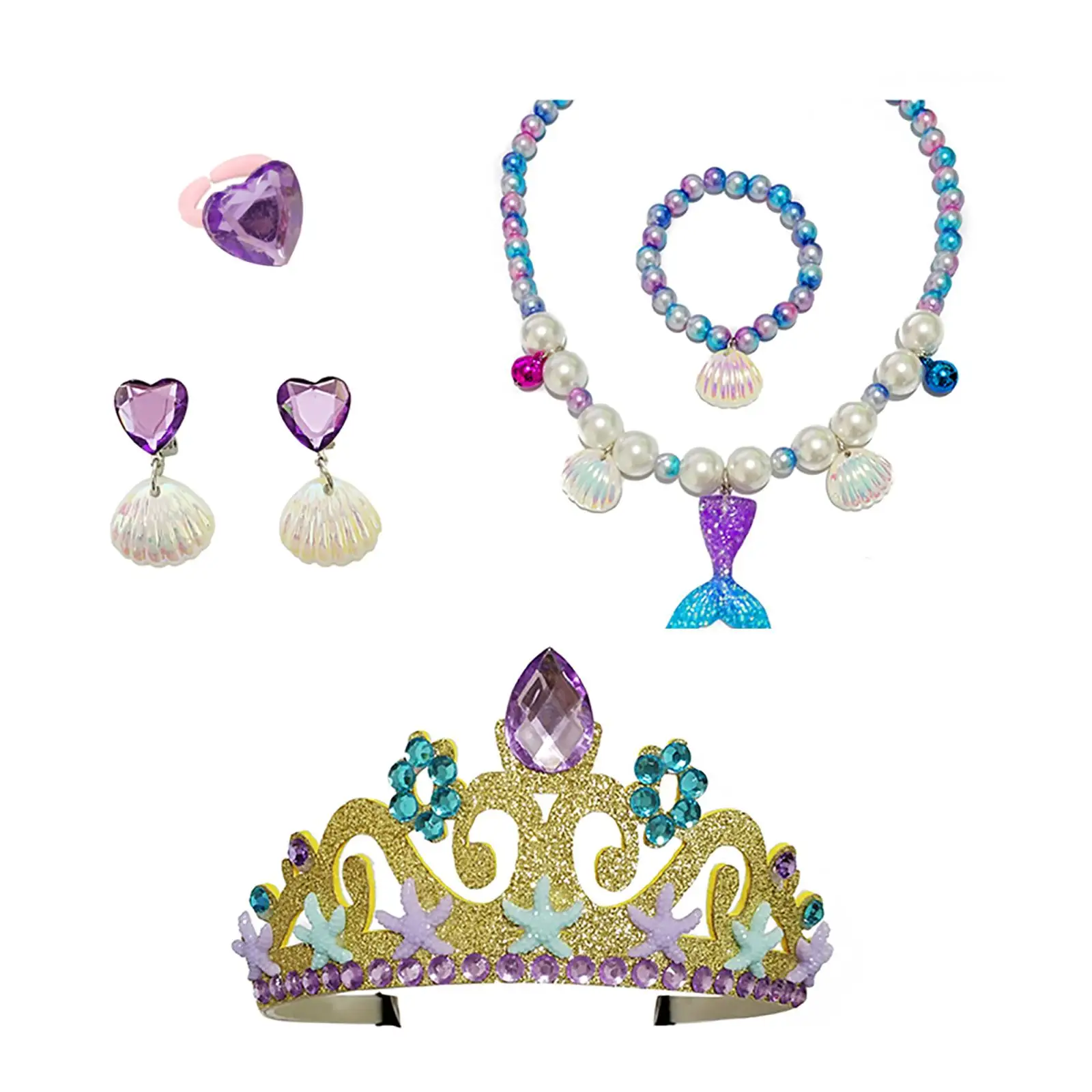 Girl`S Jewelry up Play Set Princess Pretend Jewelry Toy for Toddler