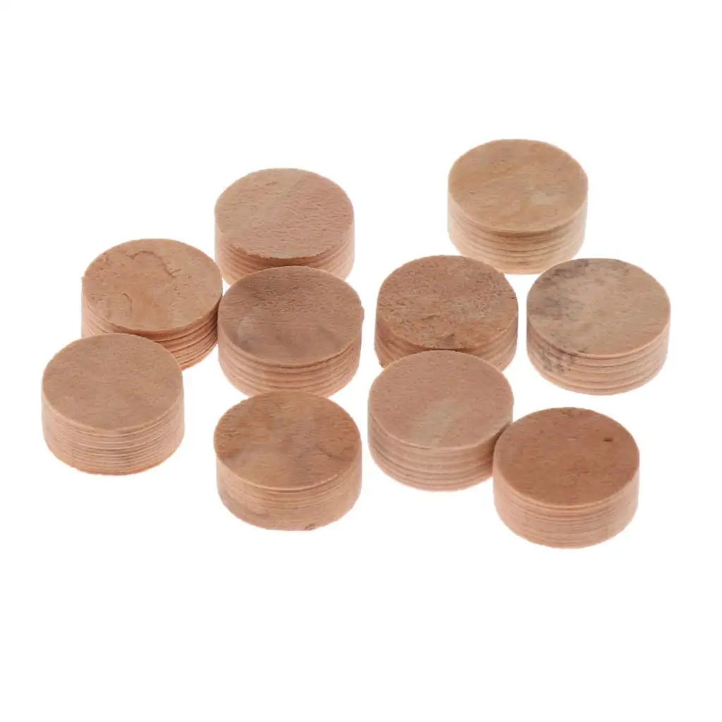 10 Pieces Cork Mat Pads Sound Hole Seal Spare Part for Trumpet