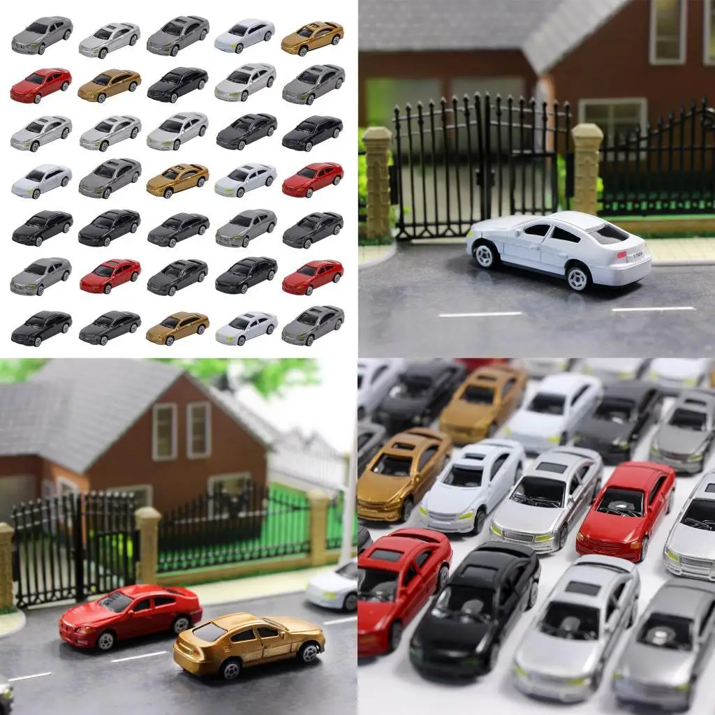 50 Pieces 1/75  Scale ,  Scale Model Vehicles 1:75,   Scale Buildings Vehicle Model