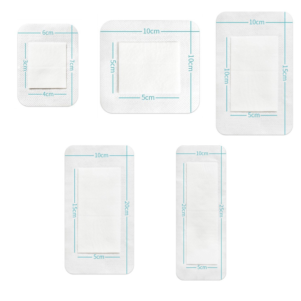 1pc Atmungsaktiv Medizinische Wunde Dressing Sterile Aufkleber Adhesive Non-woven Chirurgische Gaze Care Dressing Patch Medizinische Zubehör – Detail 3