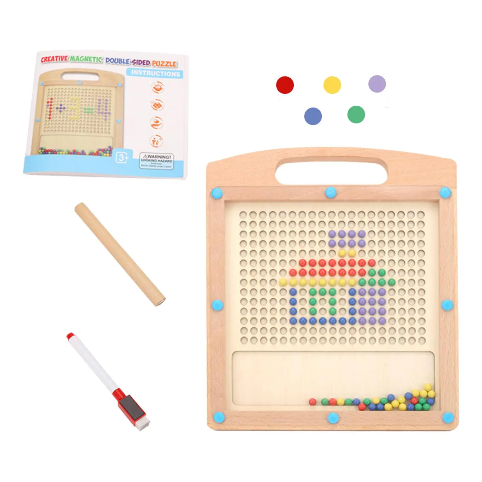 Drawing Board Educational Playset with Pen for Kids Girls Boys