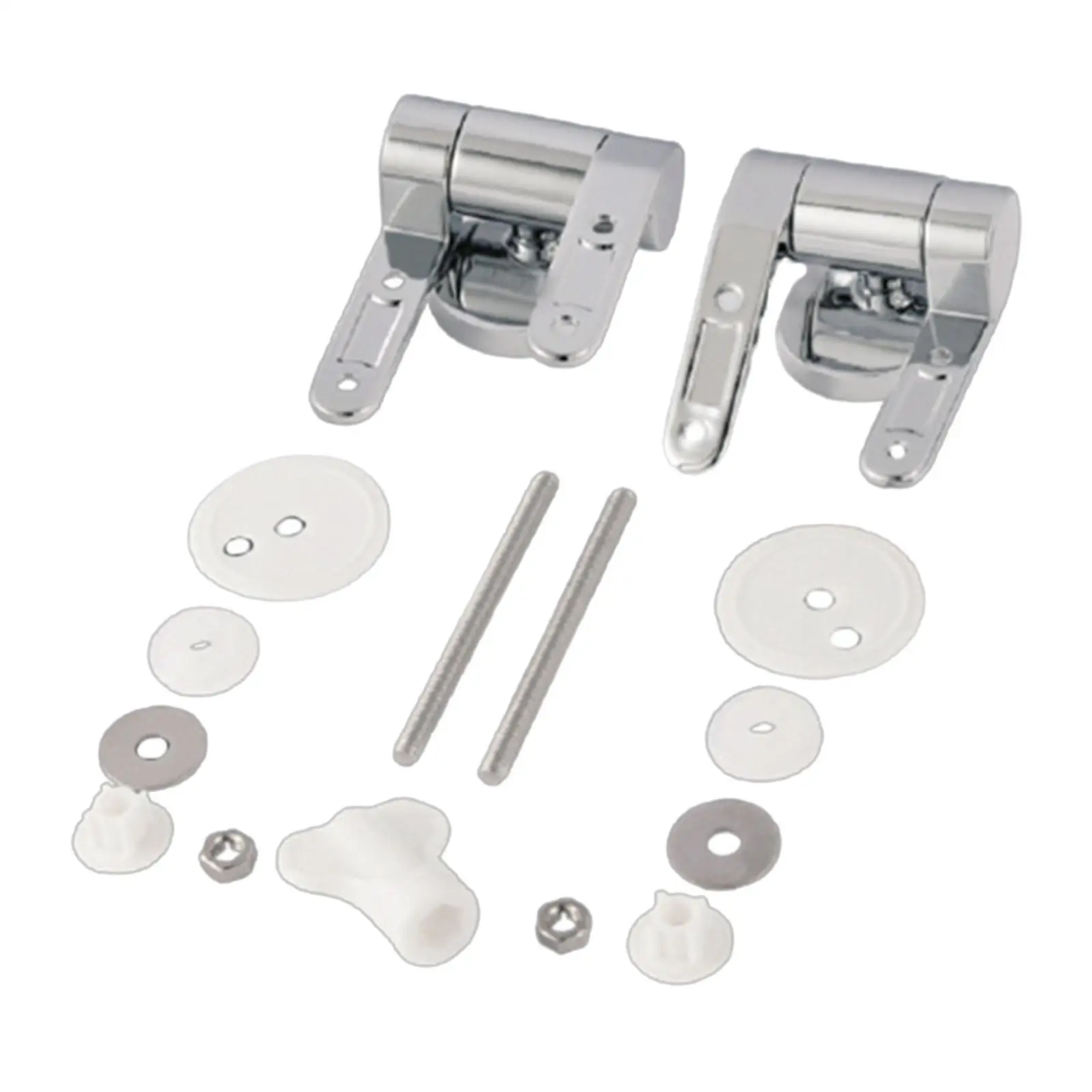 Toilet Seat Hinge with Parts Repair Thickened Accessories Mounting Fixed Joint for Washing Machine Telescopic Flipping Sliding