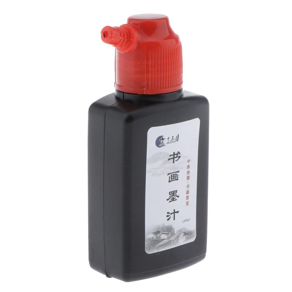 Sumi Ink Liquid Ink for Artisit Fountain Dip Pen Chinese Calligraphy Brushes
