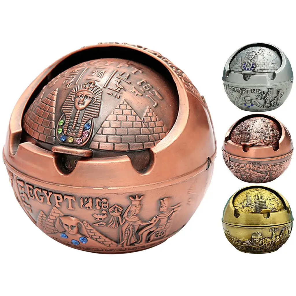 Metal Windproof with Lid Handicrafts Cute Ornaments Larger