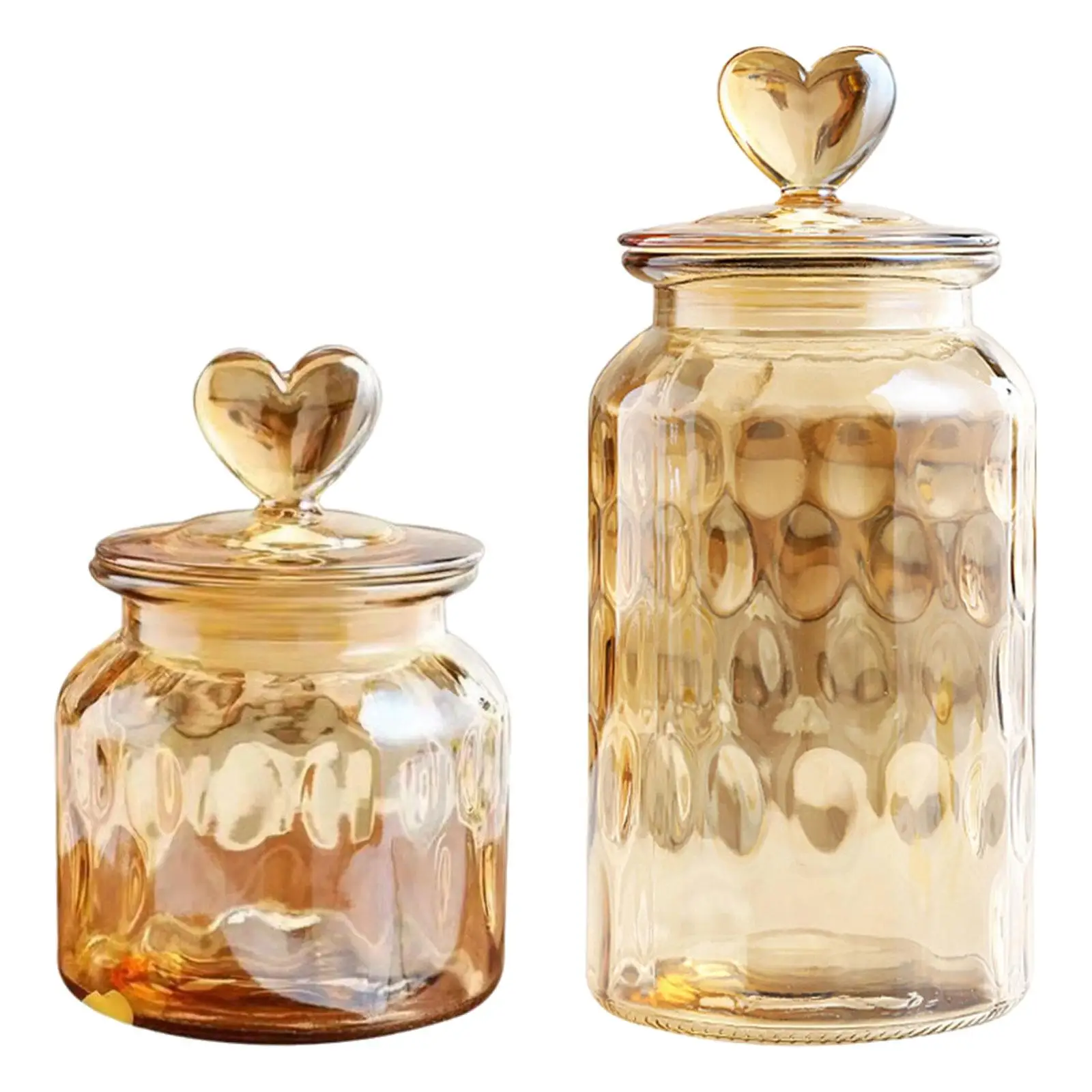 Airtight Jar Reusable Kitchen Supplies Glass Storage Jar Cookie Jars Kitchen Containers for Nuts Loose Tea Pasta Sugar