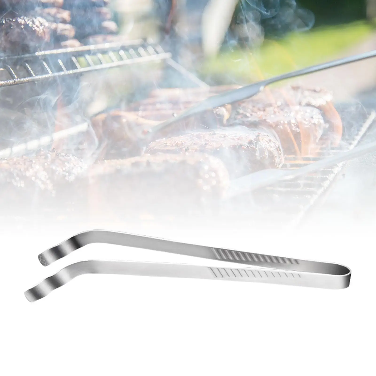 Barbecue Tongs Clamps Kitchen Cooking Tool Tweezer Nonslip Food Tongs Food Tongs for Picnic Noodles Food Parties BBQ Baking