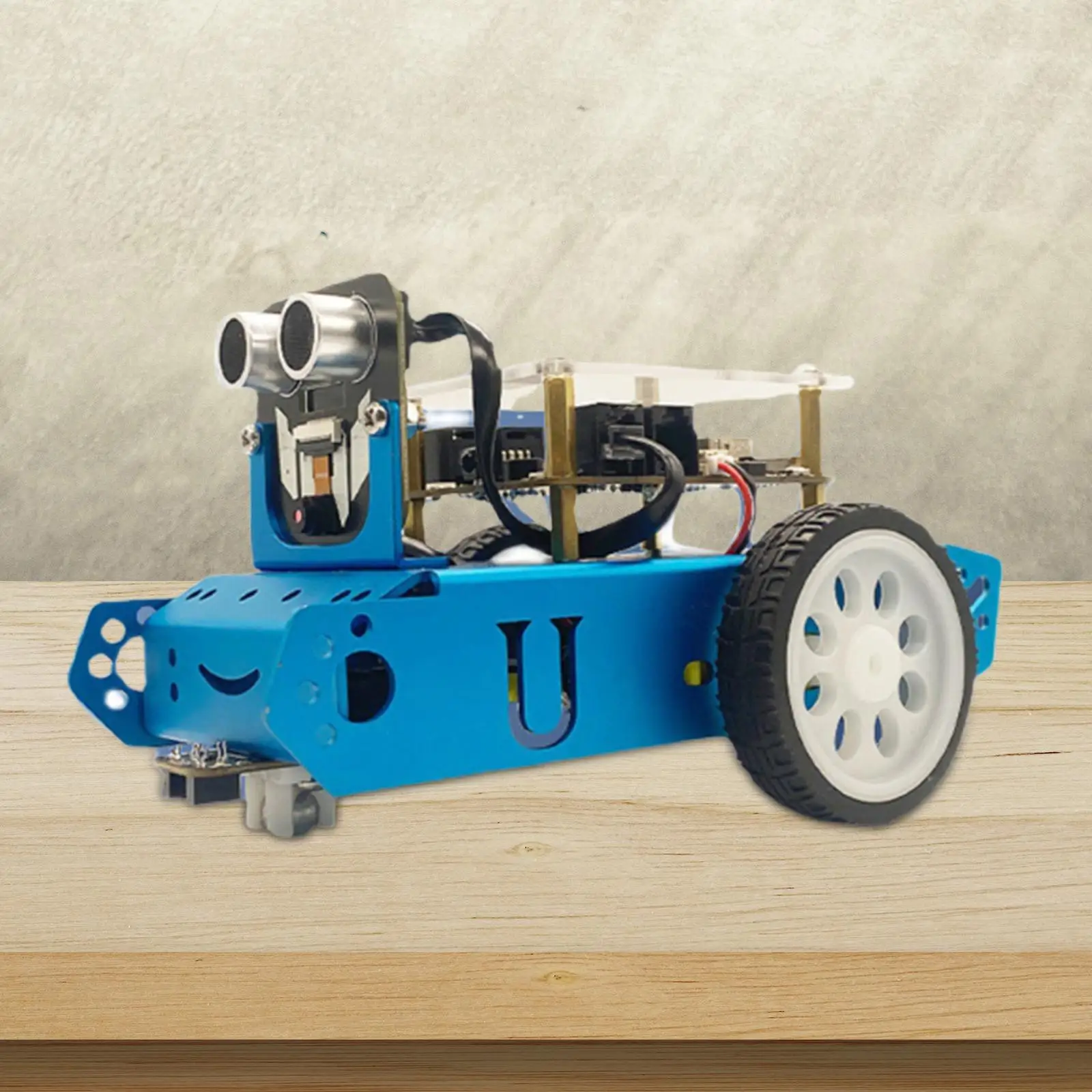 Programming Thrust Robot Self Assembling App Control Compact Robot Car Kits for Electronic Learning Teaching Aids Mathematics